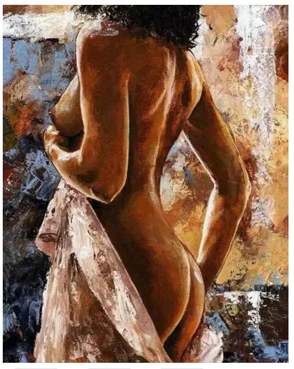 Naked Beauty DIY Painting By Numbers Kit 50X65Cm - Shop at LoveMi