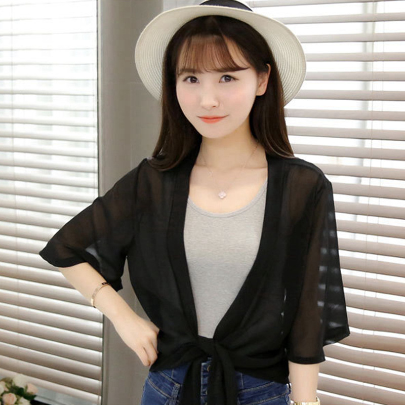 Title 3, Chiffon Shirt Shawl All-match Sunscreen Air Con...