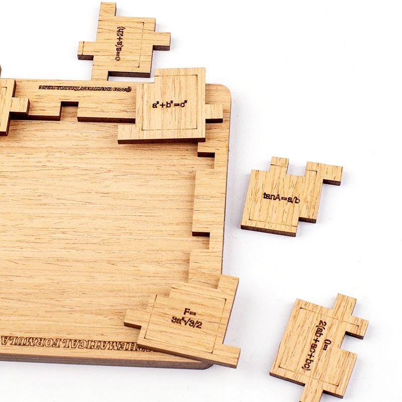 Title 7, Puzzle de Madera Original Navia Mecanismo Deduc...