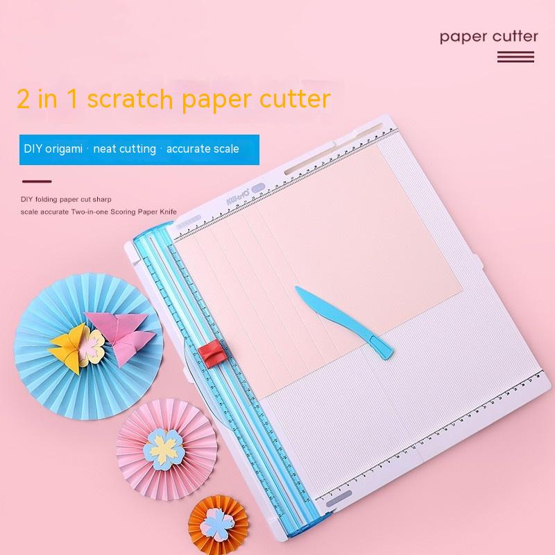 Title 1, Scratch Cutting Knife Origami Manual Paper Cutter