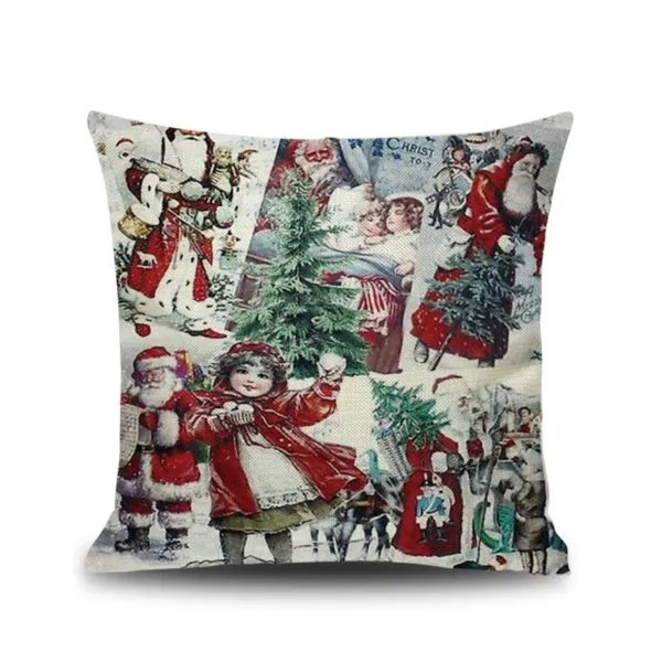 Christmas linen pillowcase 13Style - Shop at LoveMi
