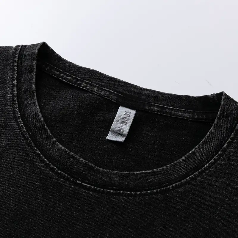 Men's Ins Tide Brand Washed Clothes Summer Trend Loose Cotton Half-sleeved T-shirt