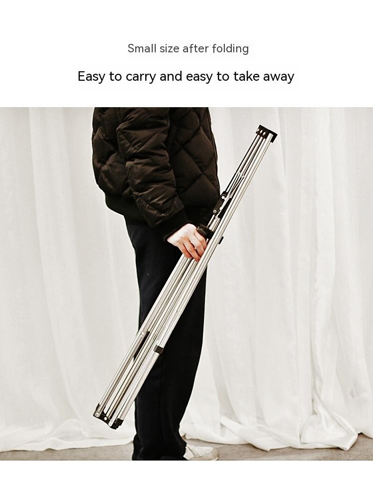 Removable Clothes Hanger Foldable And Portable Clothes Rack Selling Display Shelf Floor