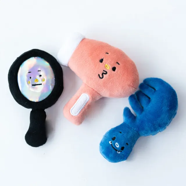 Three piece Dog Toy Set With Washing Blowing And Haircutting Haircut Threepiece Toy Set - Shop at LoveMi