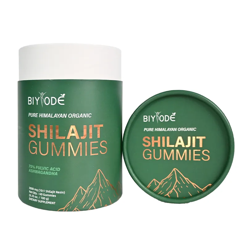 Ashwagandha Shilajit Herbal Supplement Private Label Natural Himalayan Gummies Candy - Original