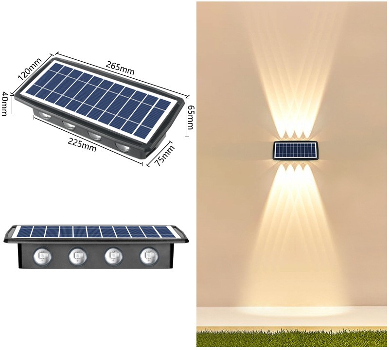 Solar Outdoor Wall Lights Waterproofing — foto 5