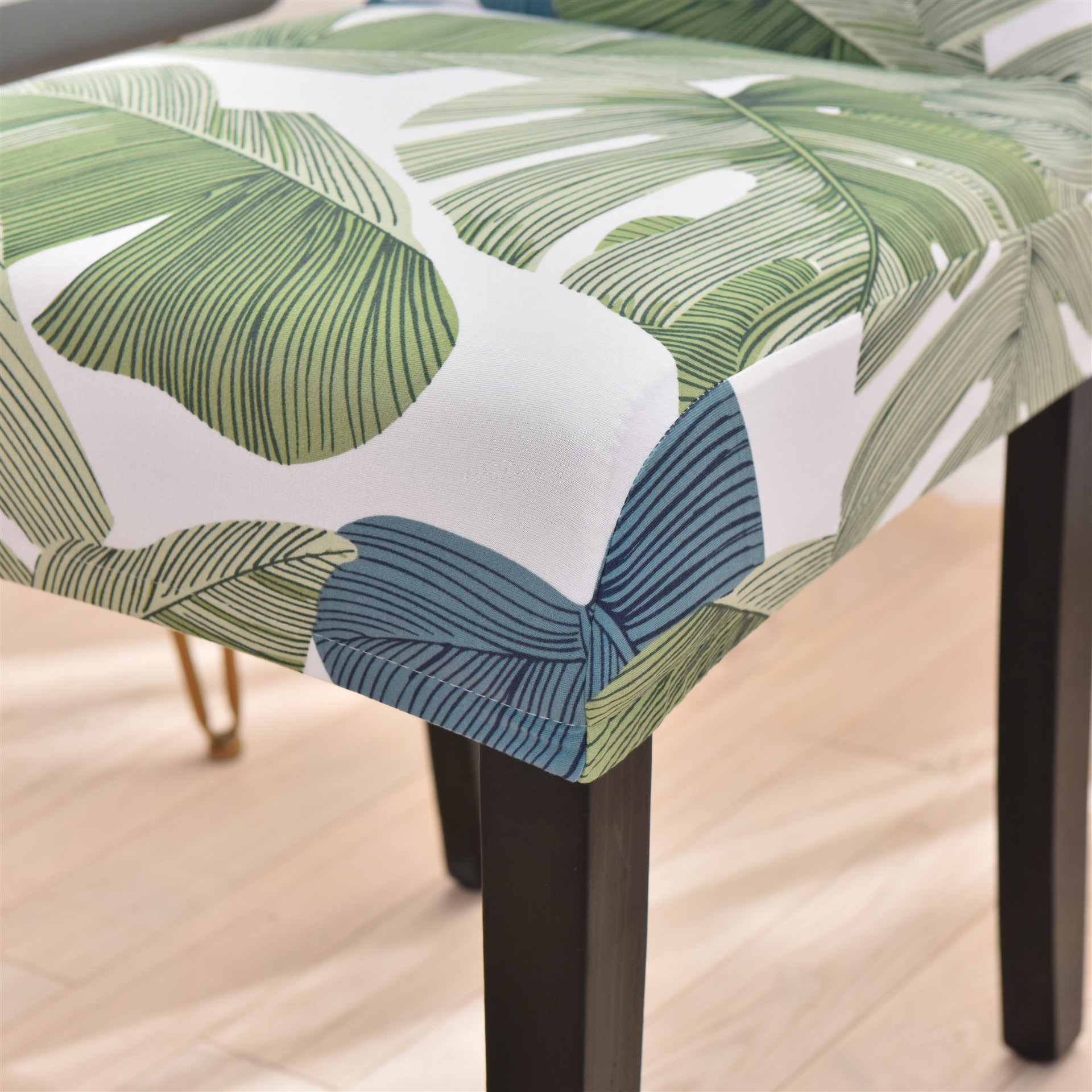 Dining Chair Covers – Dining Chair Covers Milk Silk Stretchable FLEURIS