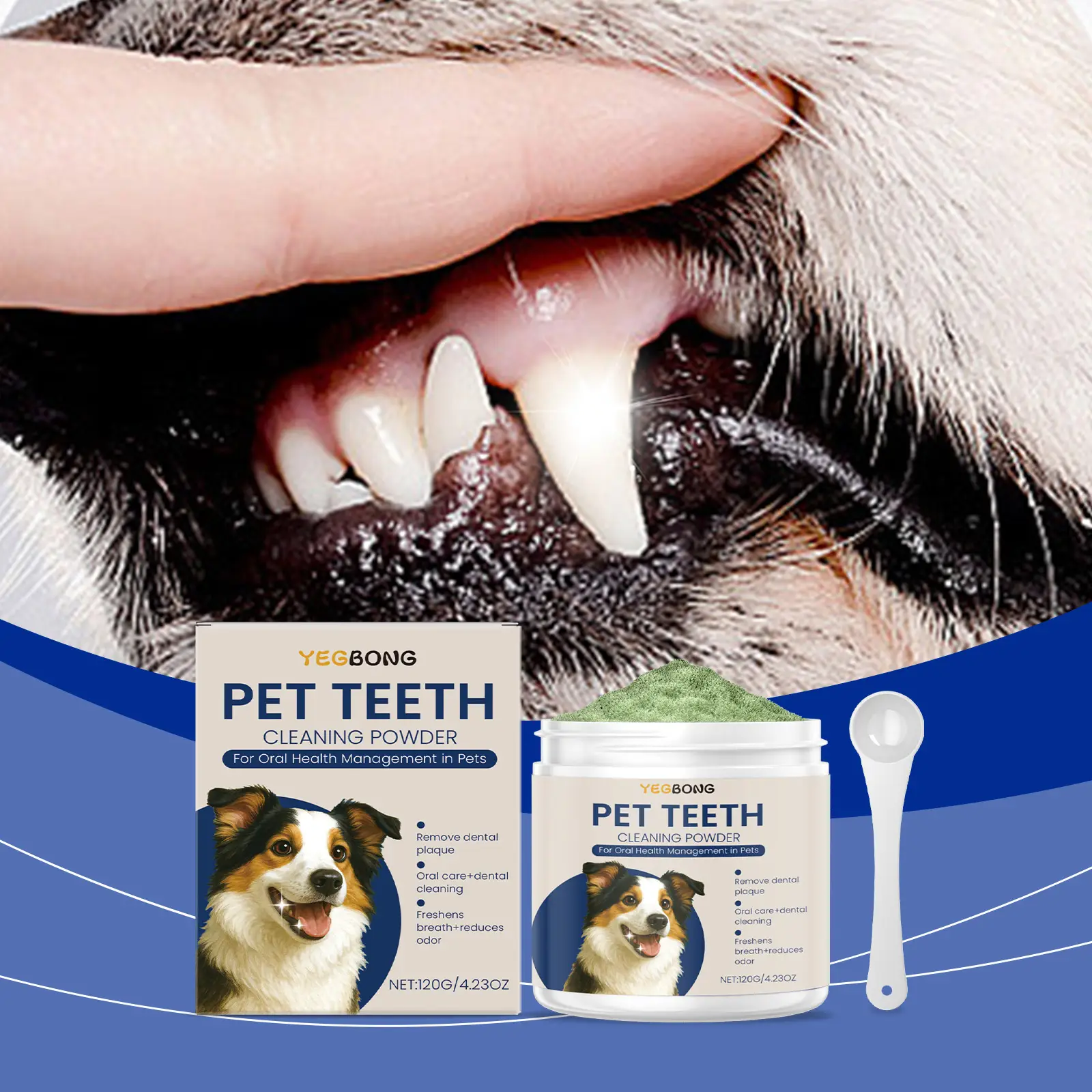 Dog Tooth Cleaning Powder