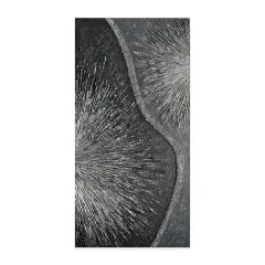Hand Painted 3D Effect Canvas Gray White Black Texture Painting Modern Large Abstract Art Living Room Home Decoration Pictures - Without Inner Frame - View 1