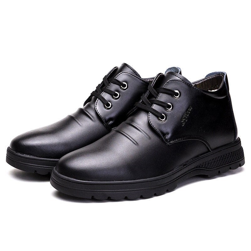 Black cotton shoes