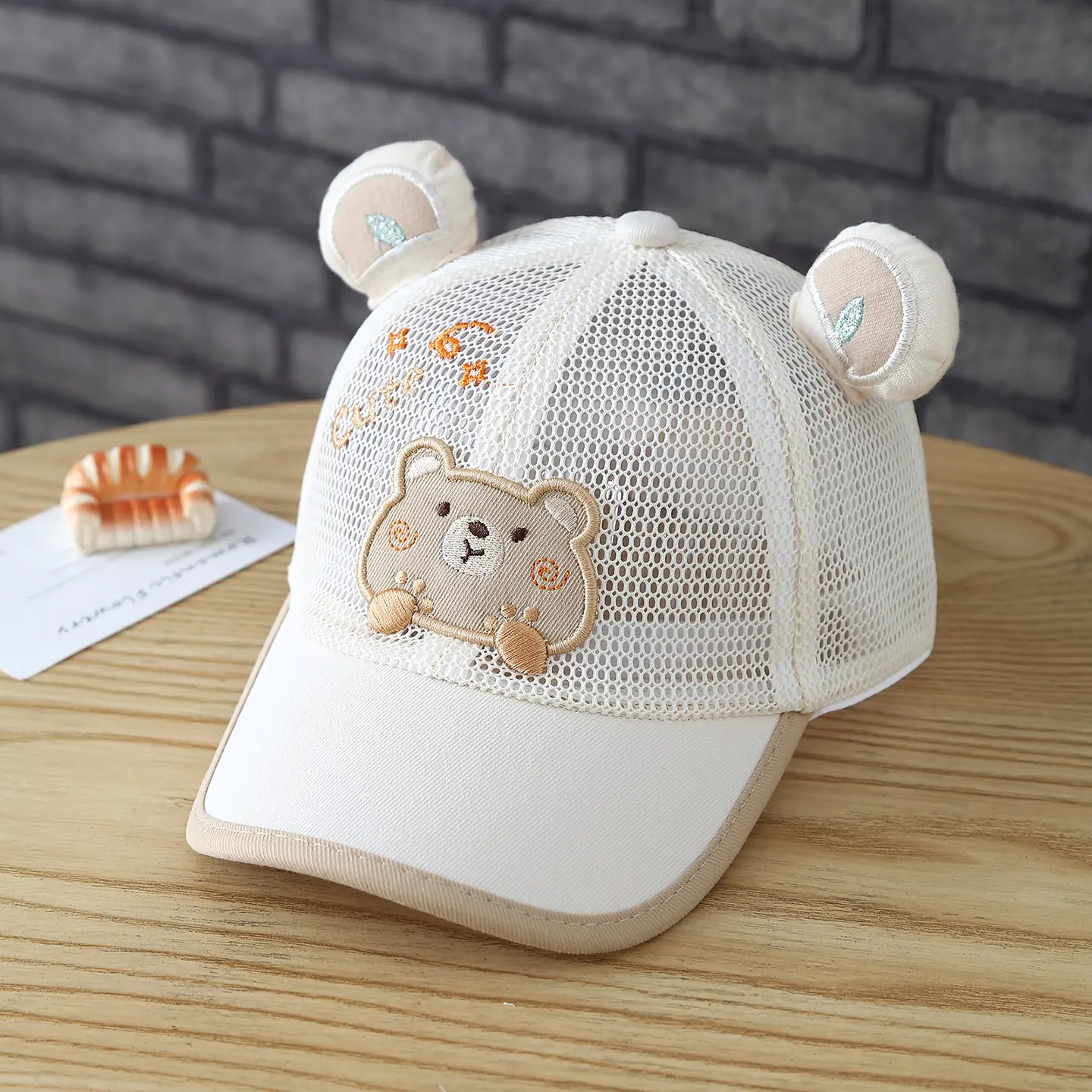 Children's Sweet And Adorable Embroidered Cartoon Animal.