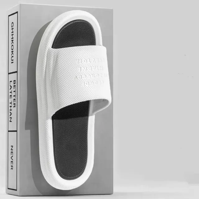New Letter Home Slippers Summer Fashion Anti slip Anti odor House Shoes For Women Indoor Non slip Floor Bathroom Slipper Black - Shop at LoveMi
