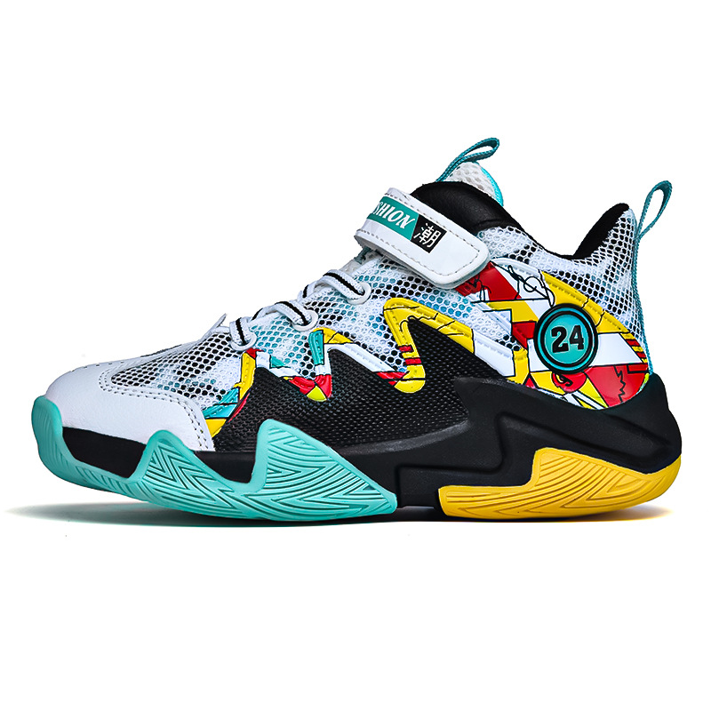 Boys' Basketball Mesh Breathable And Wear-resistant Shoes — foto 5