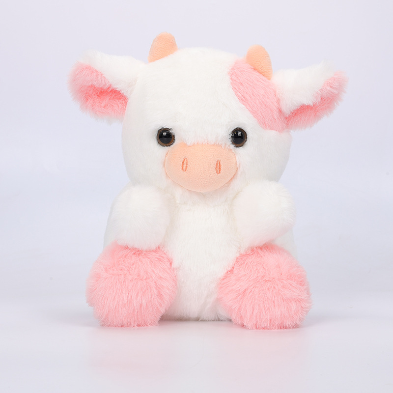 Colorful Cow Stuffed Toy (5 Color Options)