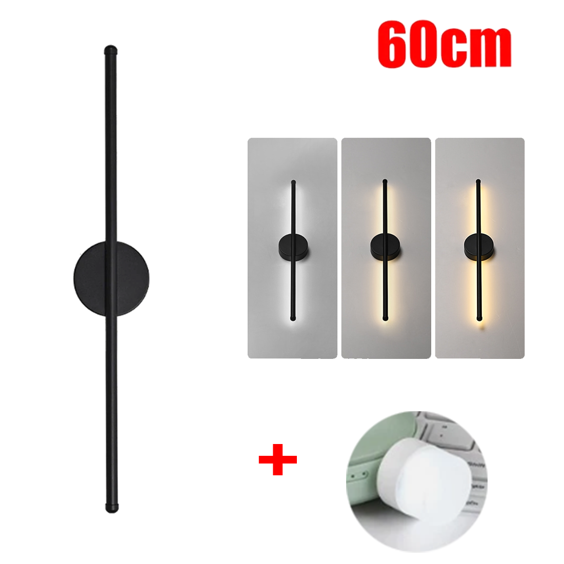 NEW Long Decor Light Sconce Dimable Strip Exterior LED Wall UK — image 7