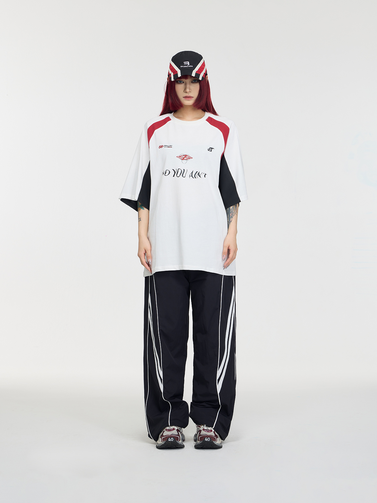 Men's Loose Wide Leg Mopping Casual Pants