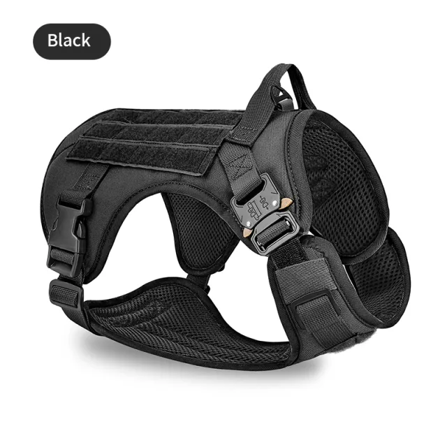 Large Pet Supplies Tactical Camouflage Close Traction Harness Black - Shop at LoveMi