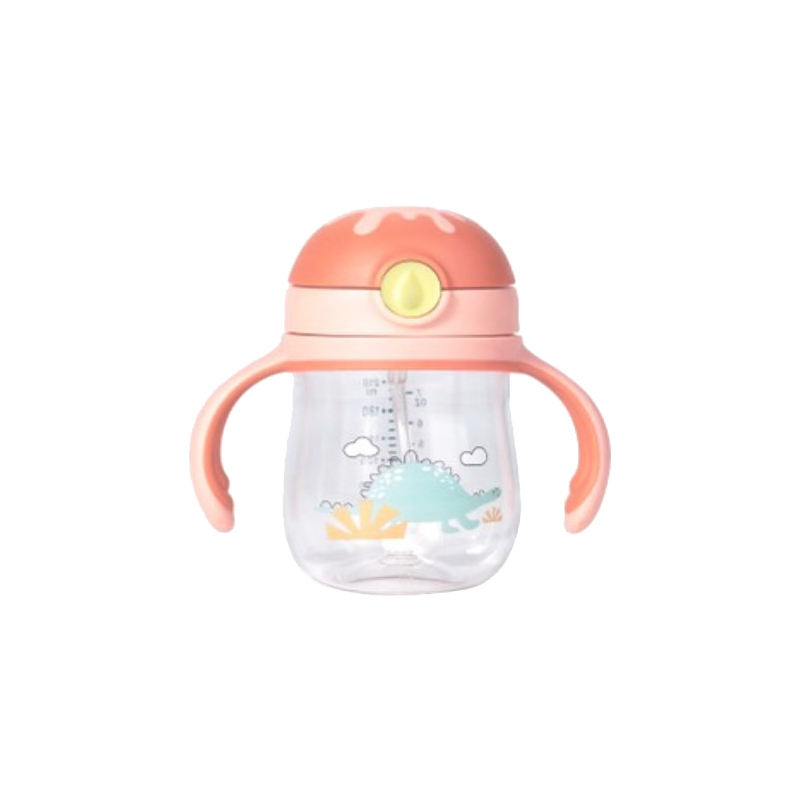 Children's Sippy Cup With Handle And Handle With Dual Water Cup