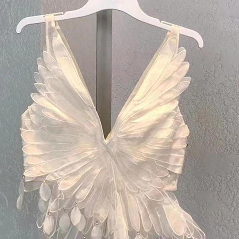 V Neck Slimming And Stylish Tank Top