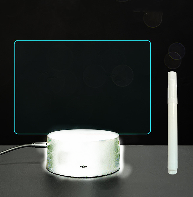 3D Acrylic Board Handwriting Message Board LED Light - Image 79