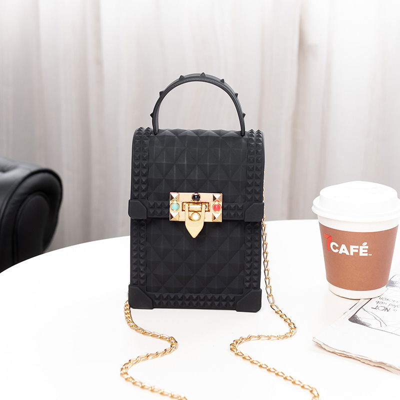 Bolsa Feminina De Couro, Bolsa De Ombro Para Celular, Com Corrente, Para Moedas E Bolsos Black - Shop at LoveMi