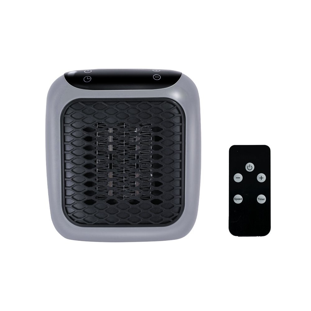 800W Electric Space Heater Low Energy Ceramic Fast Heating Fan Heater Portable