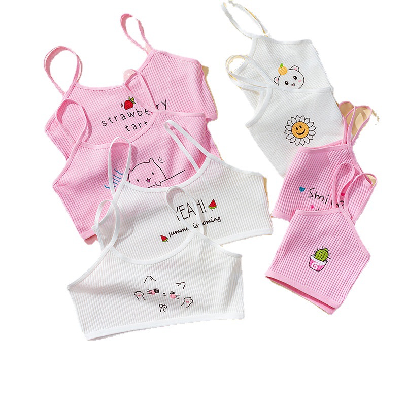 Junior High School Girl's Bra Tube Top - Image 1