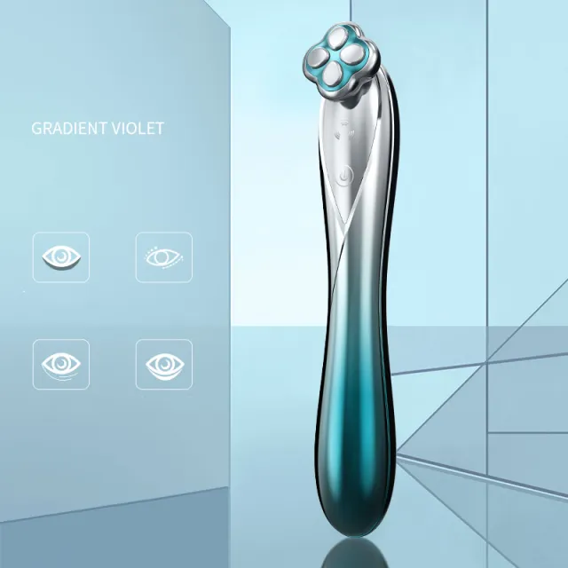 RF Radio Frequency Eye Beauty Instrument To Remove Fine Lines Crow's Feet Radio Frequency Instrument Eye Massage Instrument Star Blue - Shop at LoveMi