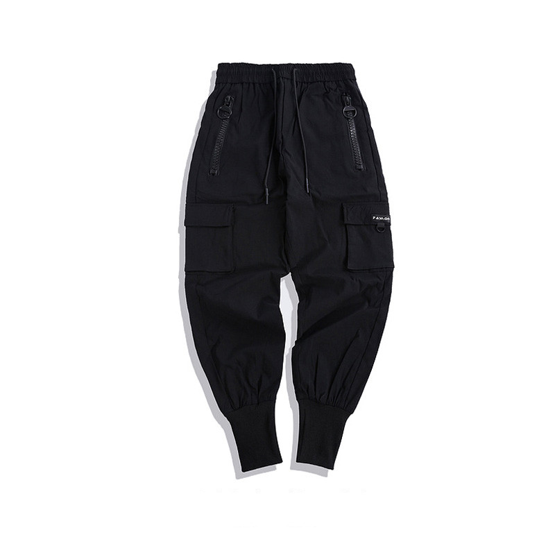 Trendy Brand Guochao Side Zipper Niche Design Trousers