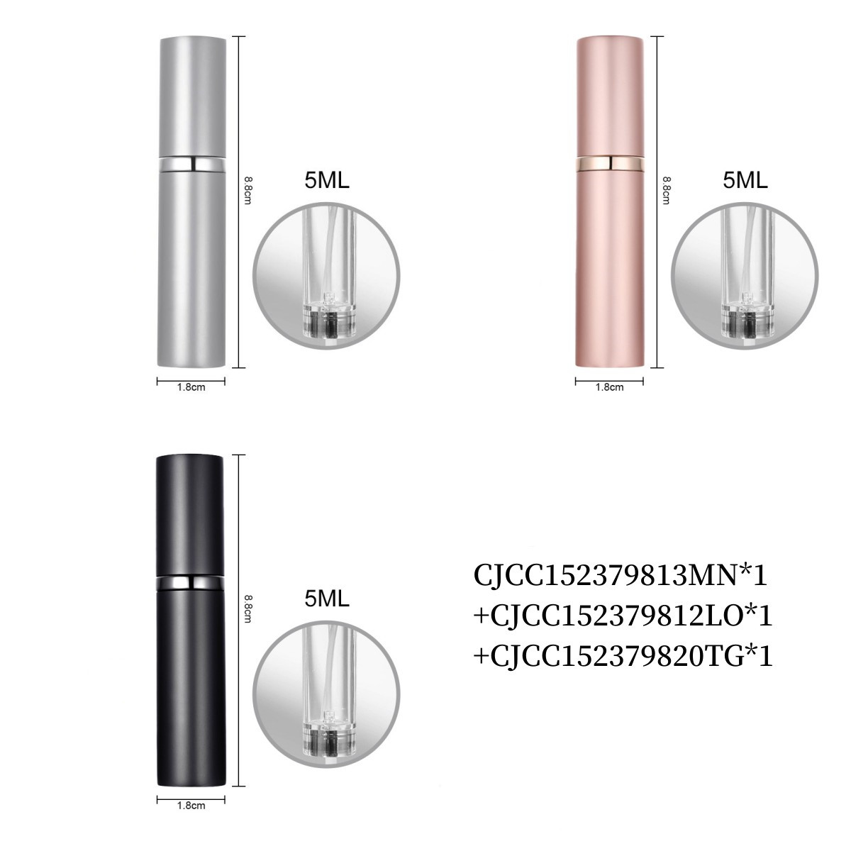 3PCS Set 5ML