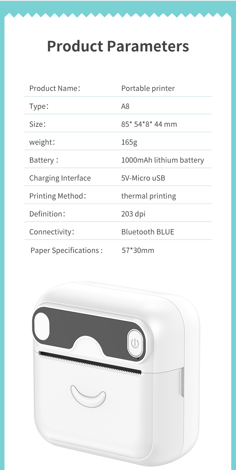 Title 16, Household Portable Fashion Pocket Thermal Print...