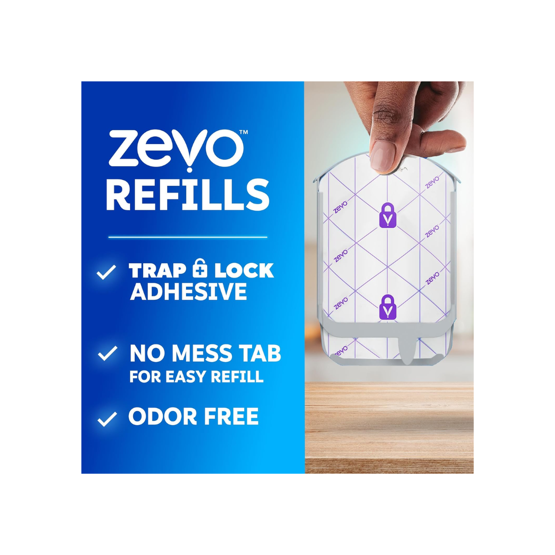 Insect Trap Official Refill Cartridges - Fits Zevo Trap