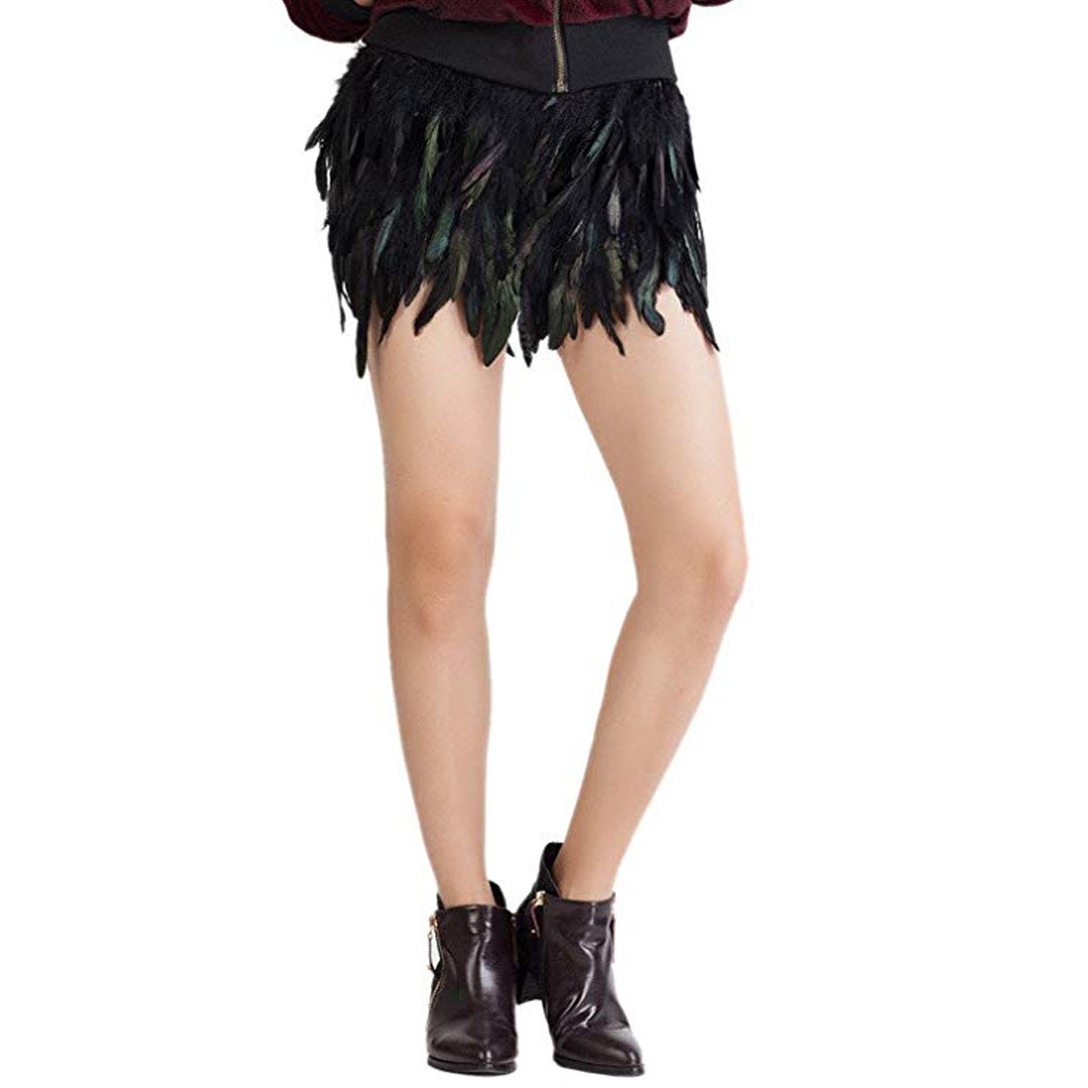 Title 4, Feather short skirt