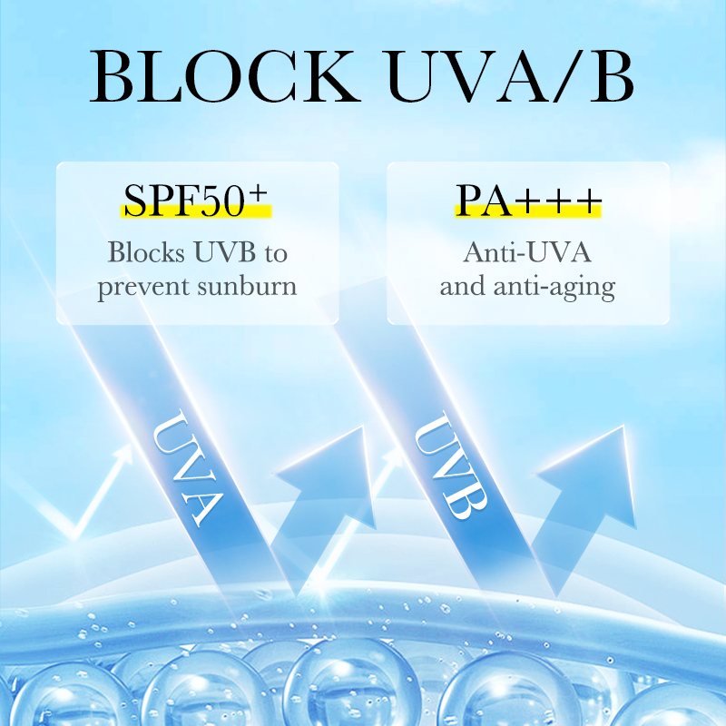 BIOAOUA Whitening Sunscreen Lotion SPF50 PA 40g — foto 2