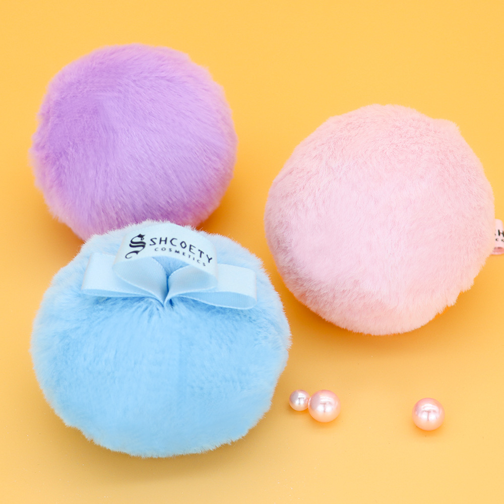Honey Peach High Gloss Makeup Setting Hair Ball