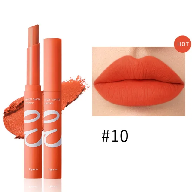 Not Easy To Dip Cup Color Velvet Matte Lipstick 10Caramel Oranges - Shop at LoveMi