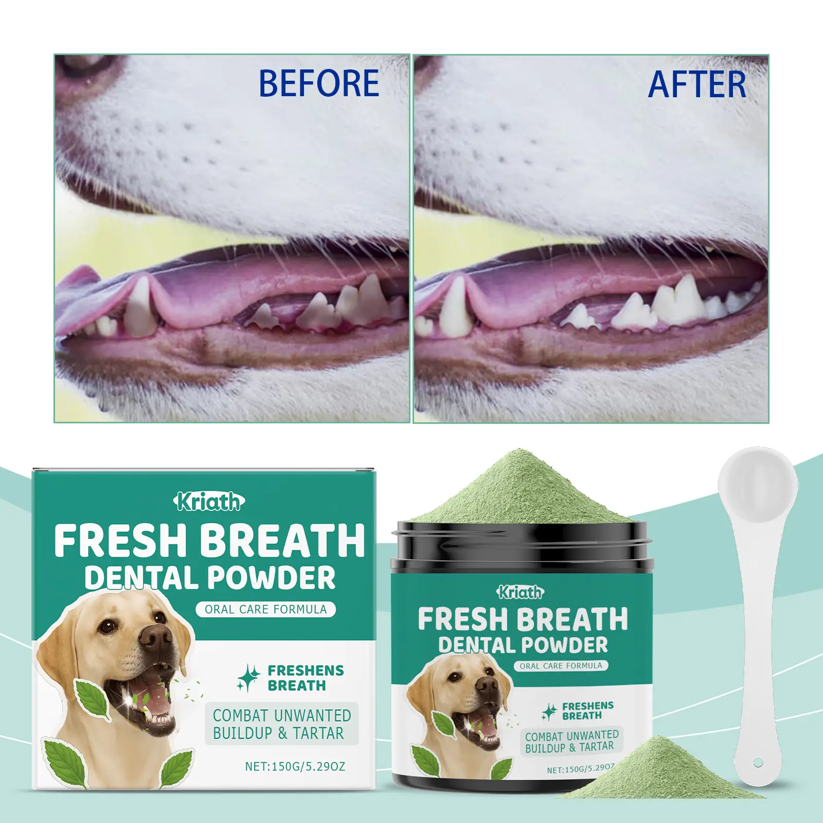Dog Teeth Cleaning Powder