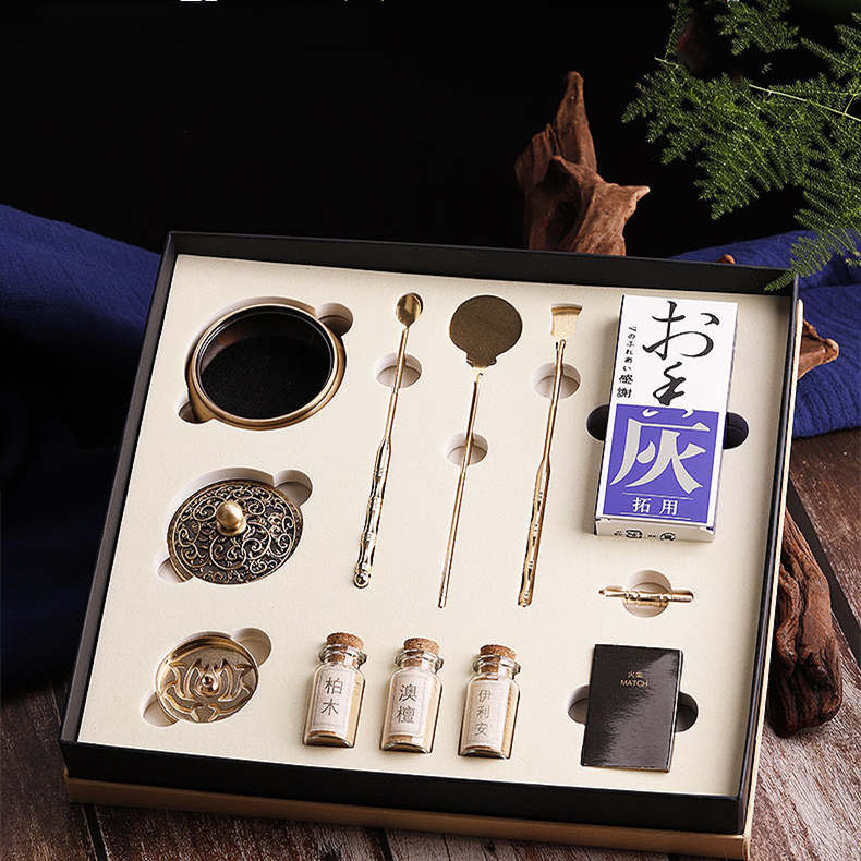 Pure Copper Incense Burner Xiangdao Starter Set With Gift Box - Image 2
