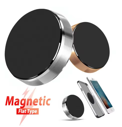 2 PCS Magnetic Car Phone Holder Universal Car Phone Stand Dashboard Wall Mounted Car Magnet Sticker