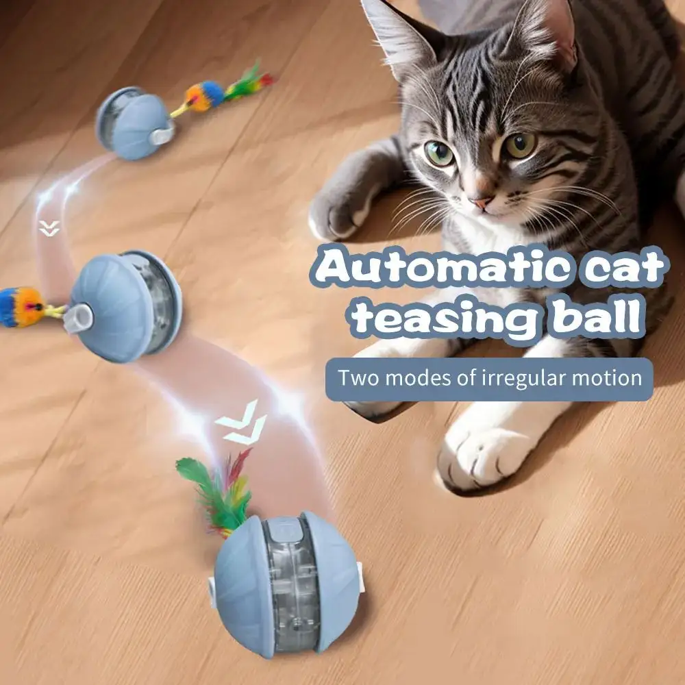 Upgrade Cat Interactive Ball Toy Automatic Rolling