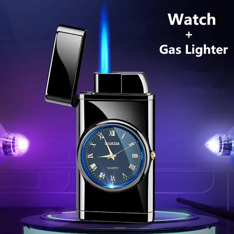 Personalized Creative Multifunctional Electronic Watch Cigarette Lighter-in-one Body Multi-purpose