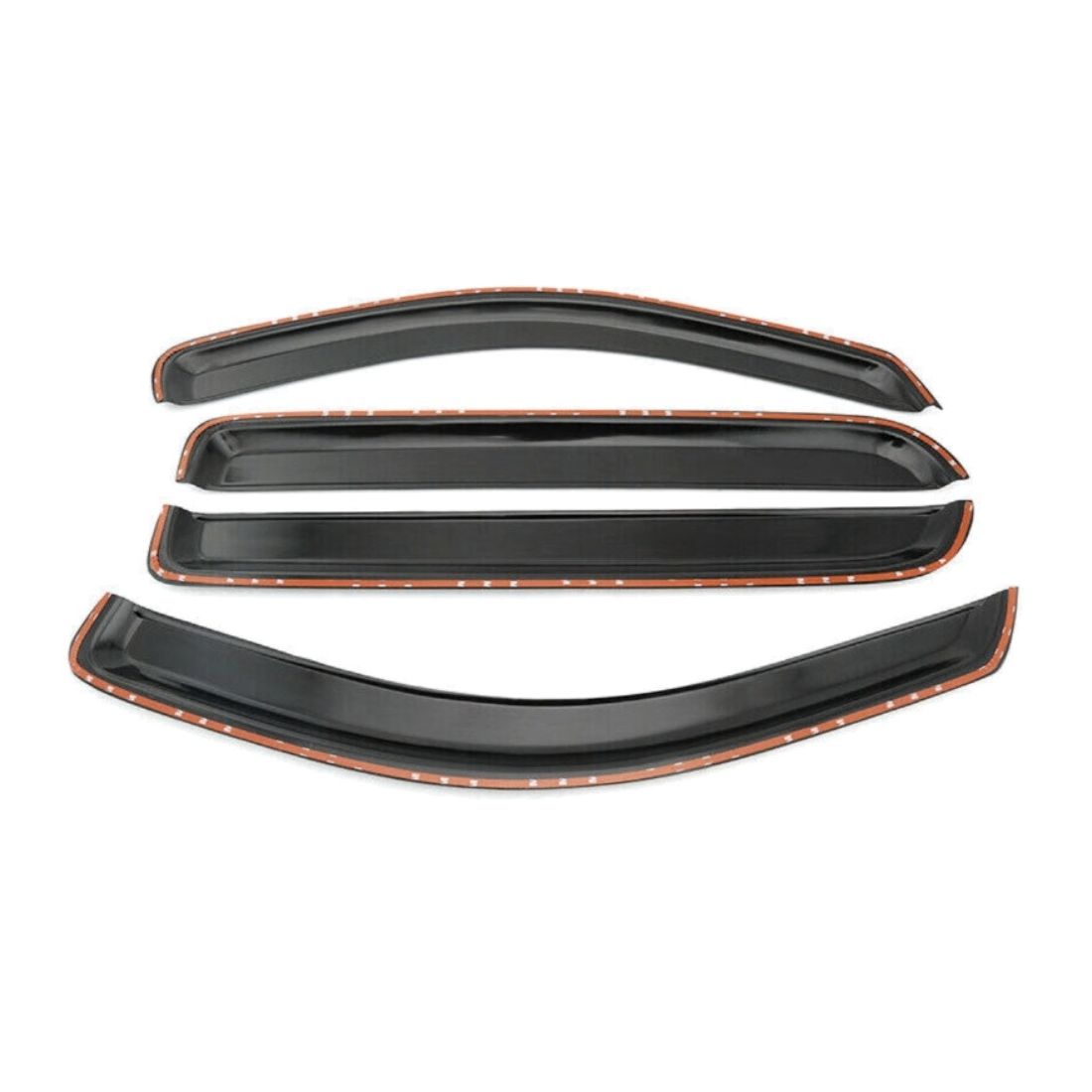 For 2004-2008 F-150 2006-2008 Mark LT Supercrew Cab Window Visors Rain Sun Guard