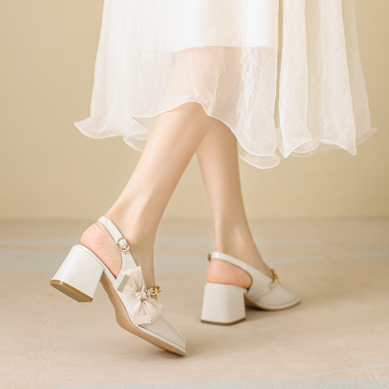 Mary Jane Women's Mid-heel Chunky Heel Shoes