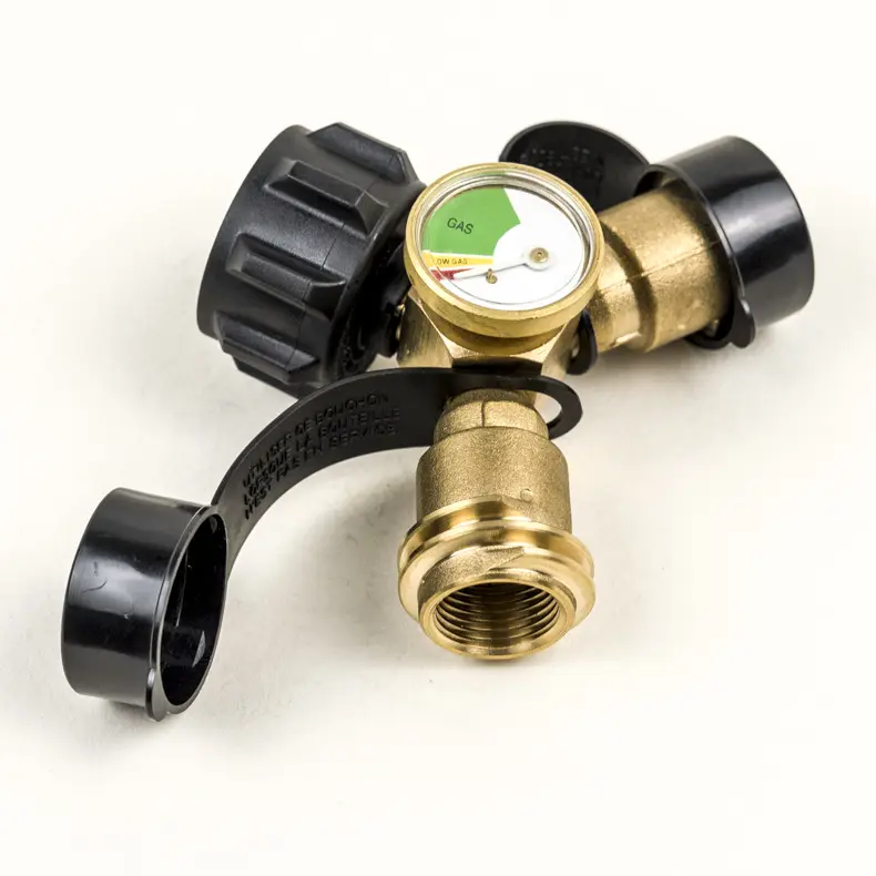 Propane Y-type QCC With Meter Quick Connector
