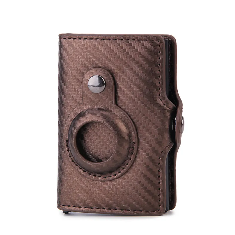 Multifunctional Card Holder Airtag Men's Short Card Holder Wallet Air Tag – image 7
