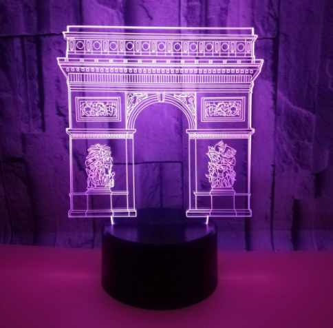 Triumphal Arch 3D Night Light