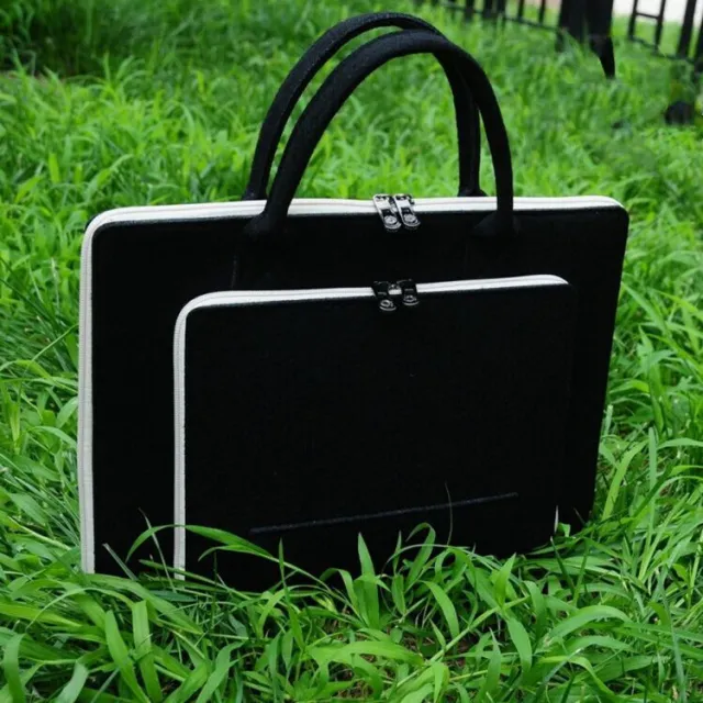 Lenovo And Other Notebook Felt Handbags Black - Shop at LoveMi