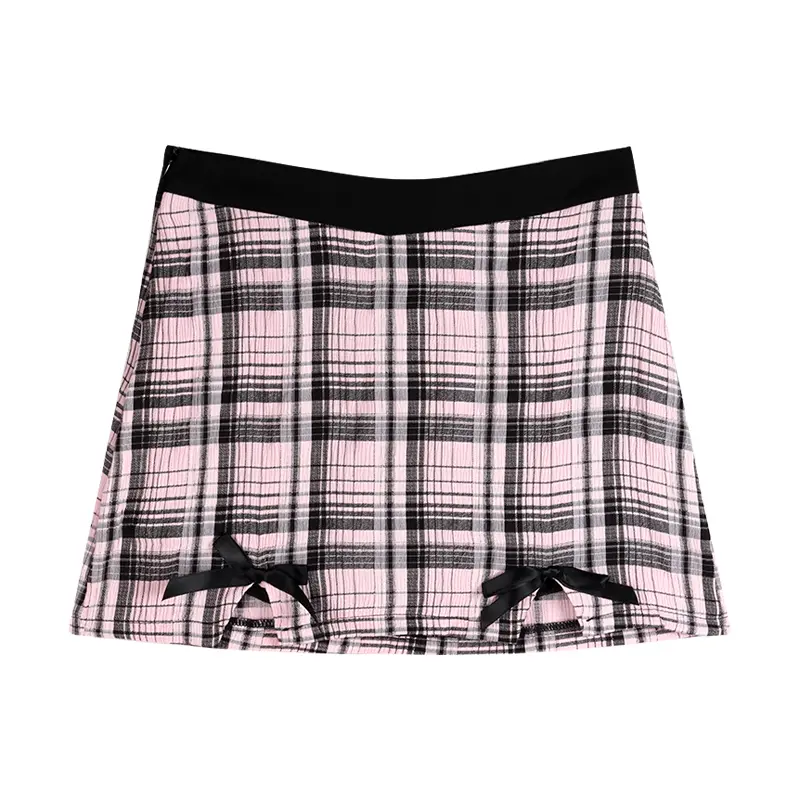Women's Polo Collar Cutout Short Sleeve Shirt Skirt Set