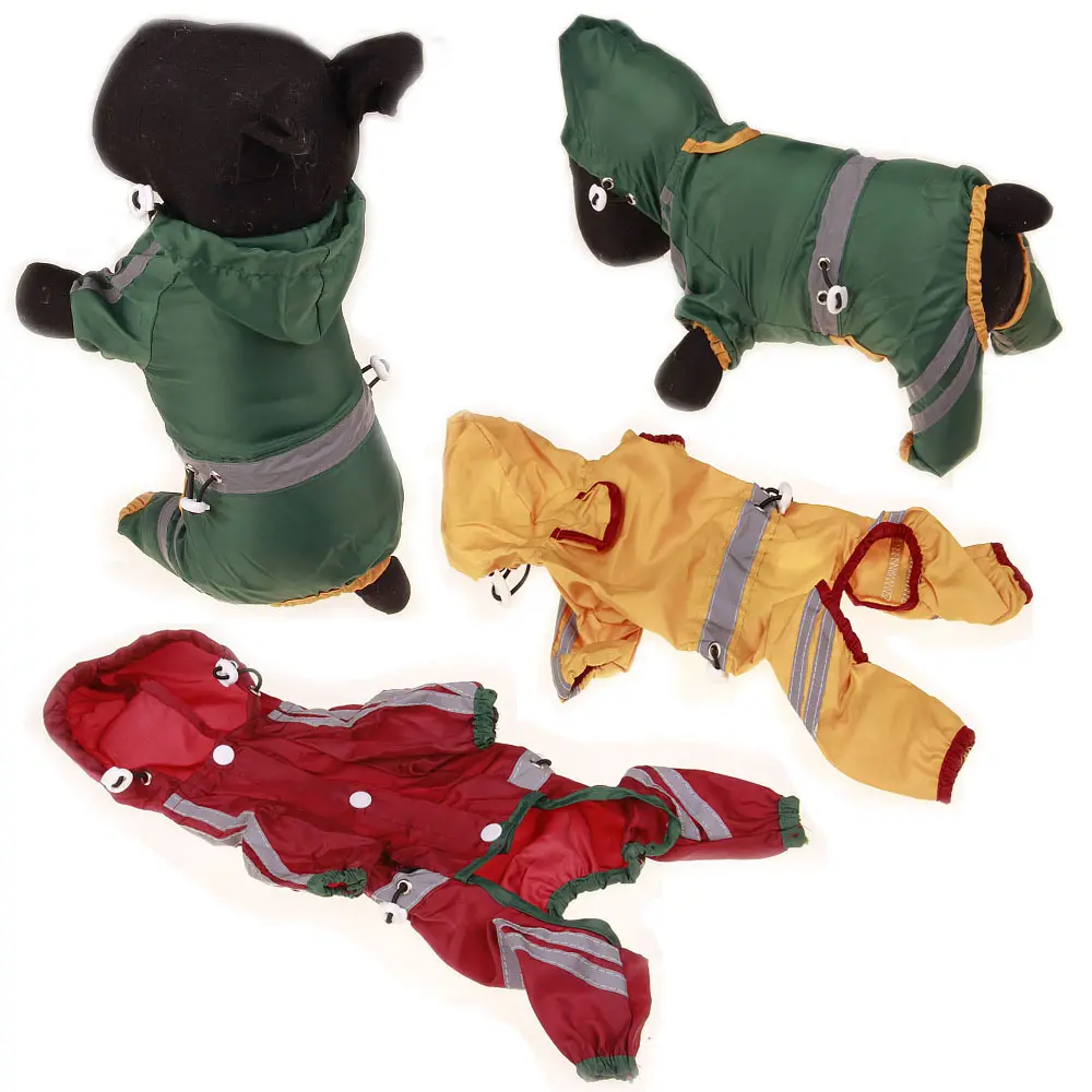 Pet Raincoat, Dog One-layer Reflective Bar Warning