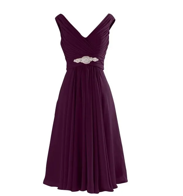 Dignified And Elegant Evening Dress For The Annual Meeting - Wine Red